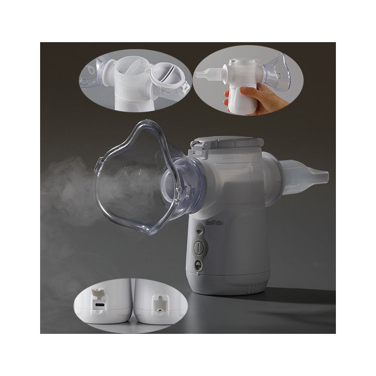2.0 - inalação portátil da tosse médica da máquina de 3.2μM At Home Nebulizer para crianças