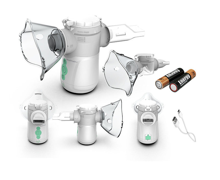 Em casa máquina de respiração nasal 1.9-3.6μM médico Cough Budesonide Nebulizer
