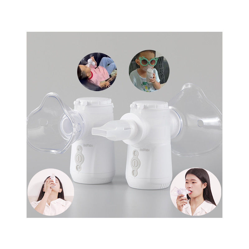 Uso pediatra do Nebuliser da bateria 2.7μm de USB da máquina do Nebulizer do agregado familiar para a tosse