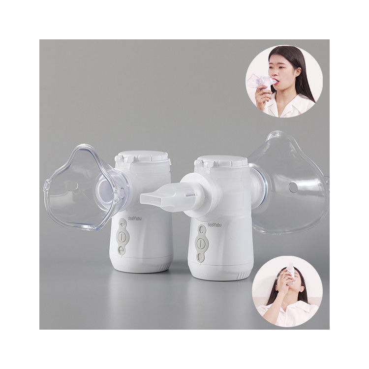 Tamanho pequeno 2-3.5μm de Lung Pediatric Portable Nebulizer Machine com adaptador bucal da máscara