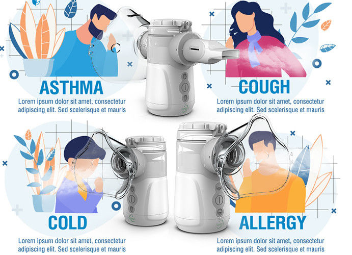 Crianças Nebulizer Mute Adultos Vibração bebês casa tosse resfriado Inalador 2022 mais quente Nebulizer de malha médica portátil
