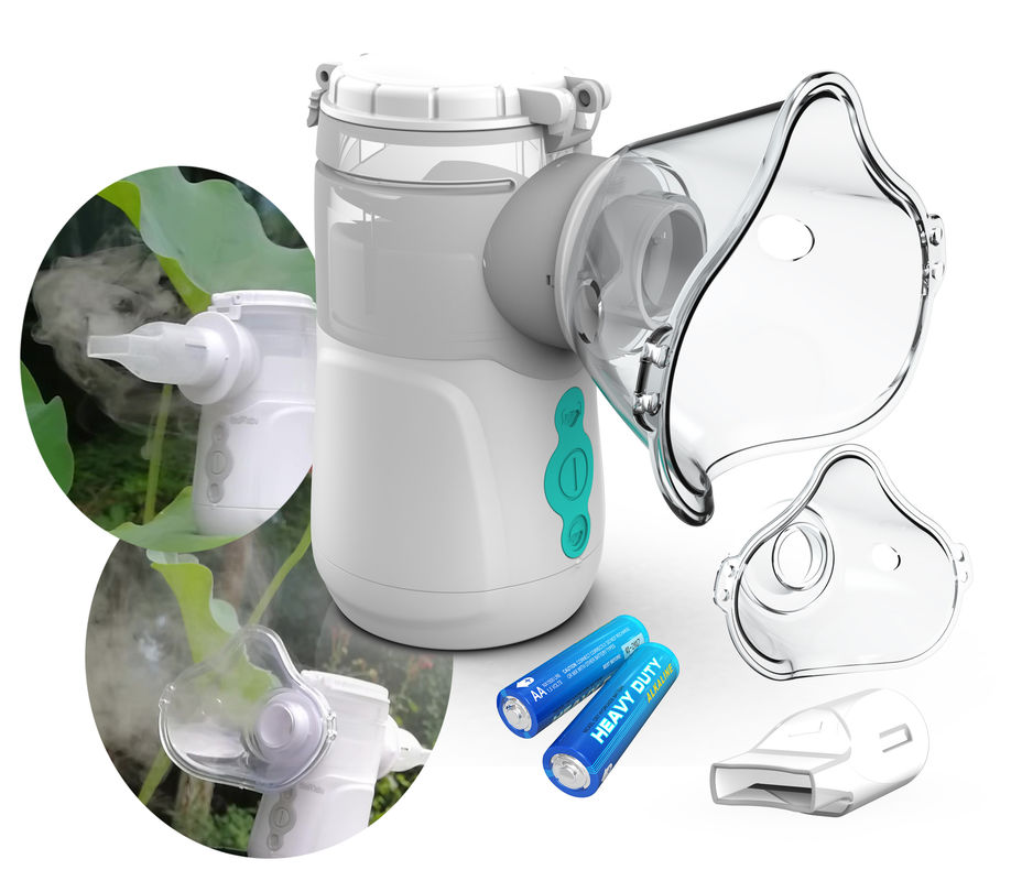 Agregado familiar portátil de Mesh Nebulizer Machine Medical 2.1-3.5μm do hospital para a asma