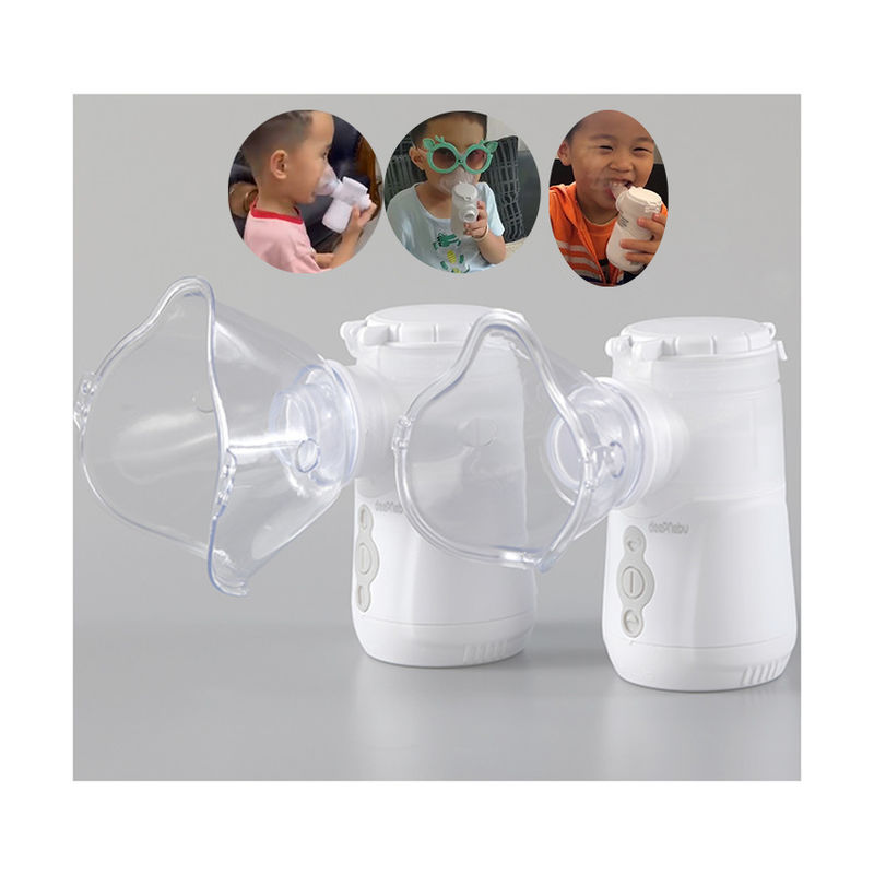 Tratamento de respiração 2.2μm de duplo canal - 3.6μm da máquina portátil do Nebuliser da casa