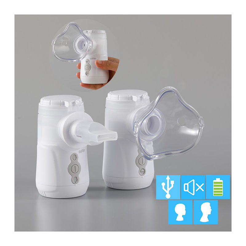Tratamento de respiração 2.2μm de duplo canal - 3.6μm da máquina portátil do Nebuliser da casa