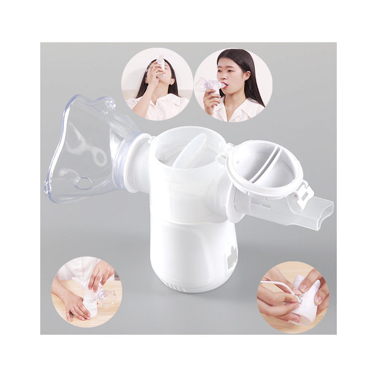 Tosse fria Mesh Ultrasonic Handheld Nebulizer 1.95μm - 3.35μm 40dB para crianças