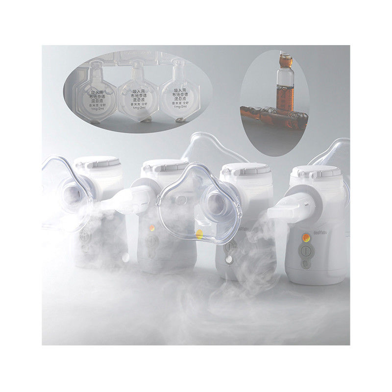 Tosse fria Mesh Ultrasonic Handheld Nebulizer 1.95μm - 3.35μm 40dB para crianças