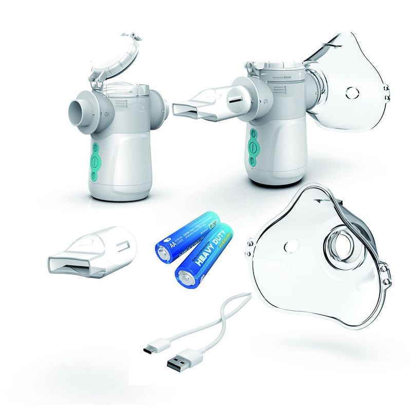 Máquina pediatra portátil Resp do Nebulizer da casa. Fração 88,9% de C.I. 1μm - 4.7μm