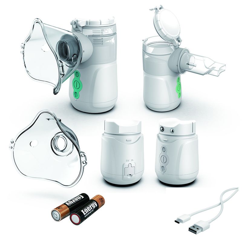 Bateria fria do poder 3V da C.C. 5V da máquina ≥0.25ml/Min With do Nebulizer da casa da tosse