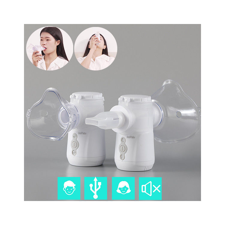 Tipo ajustável C do botão de Mesh Nebulizer Breathing Portable One da asma do PC IP45 dos PP