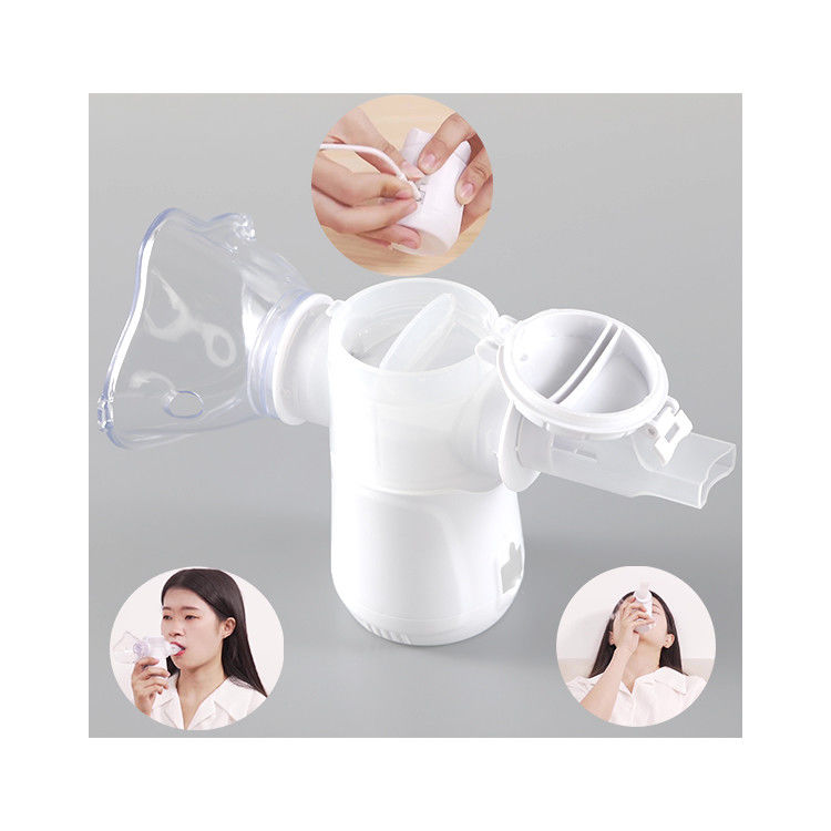 Nebulizer Handheld de Mesh Nebulizer Adjustable Rate 1.5-4.7μm da asma no hospital