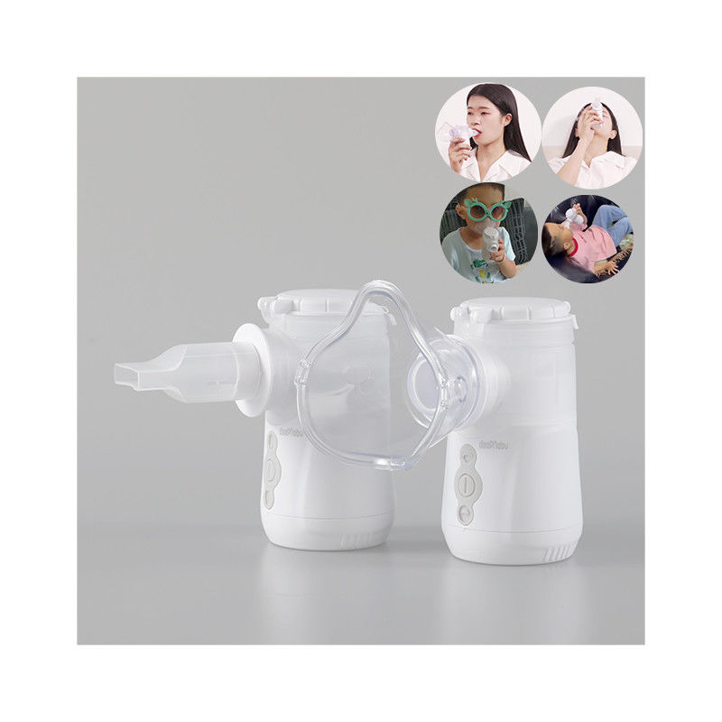 Vias respiratórias Mini Mesh Nebulizer Machine inalador da droga do aerossol de 2,5 - de 3.6μm