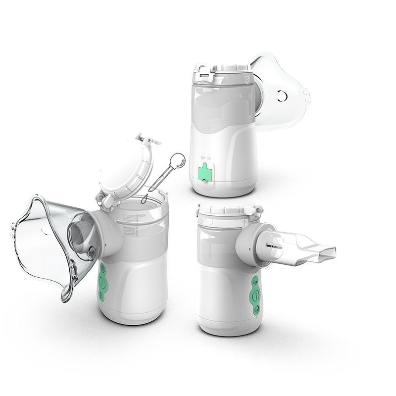 Vias respiratórias Mini Mesh Nebulizer Machine inalador da droga do aerossol de 2,5 - de 3.6μm