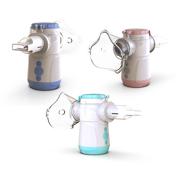 Máquina de nebulizador de malha de baixo ruído de 36 dB Modo adulto pediátrico 2,5-3,6 μM Partícula