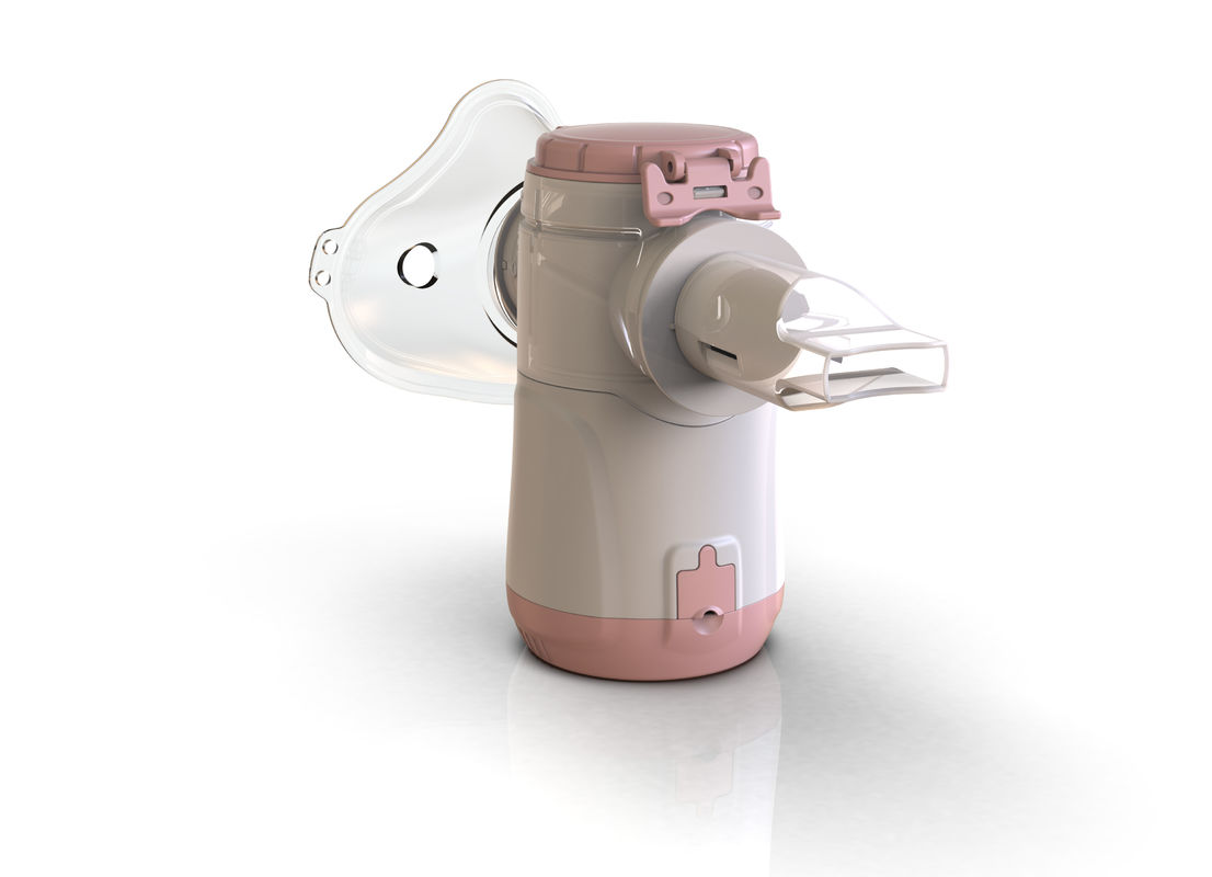 Máquina de nebulizador de malha de baixo ruído de 36 dB Modo adulto pediátrico 2,5-3,6 μM Partícula