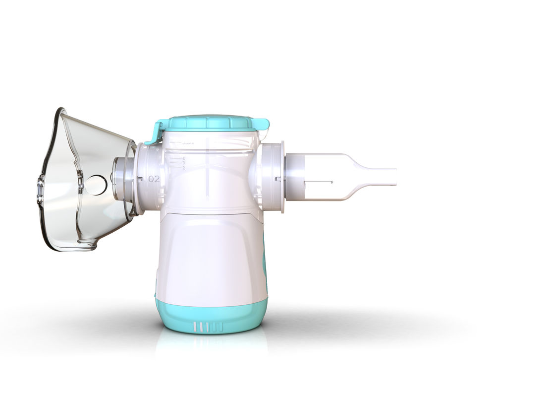 Máquina de nebulizador de malha de baixo ruído de 36 dB Modo adulto pediátrico 2,5-3,6 μM Partícula