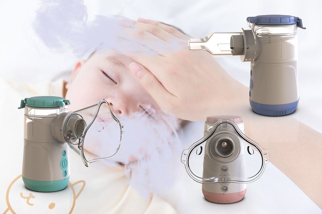 Tamanho das partículas 1,8-4,0μM Máquina de inalação de nebulizadores Nível de ruído inferior a 50 dB