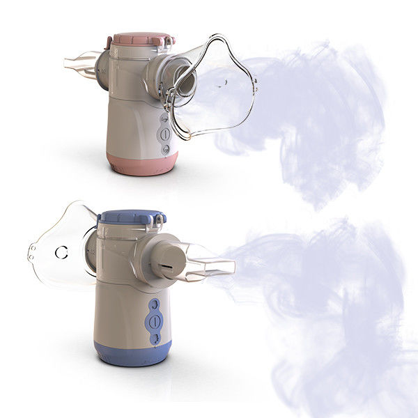 Máquina de inalação de nebulizador branco com caudal ajustável de 0,2-0,6 L/min