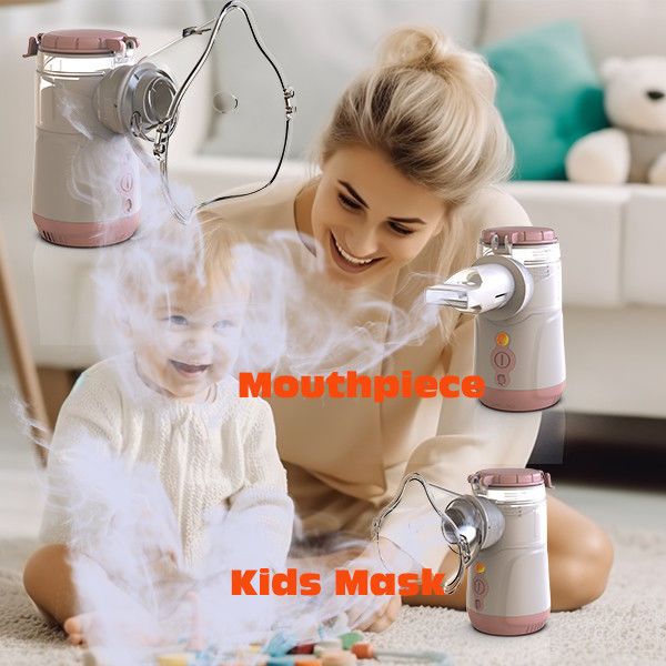 Máquina de nebulização doméstica portátil com nível de ruído ≤ 40 dB e tensão DC5V ou 3V
