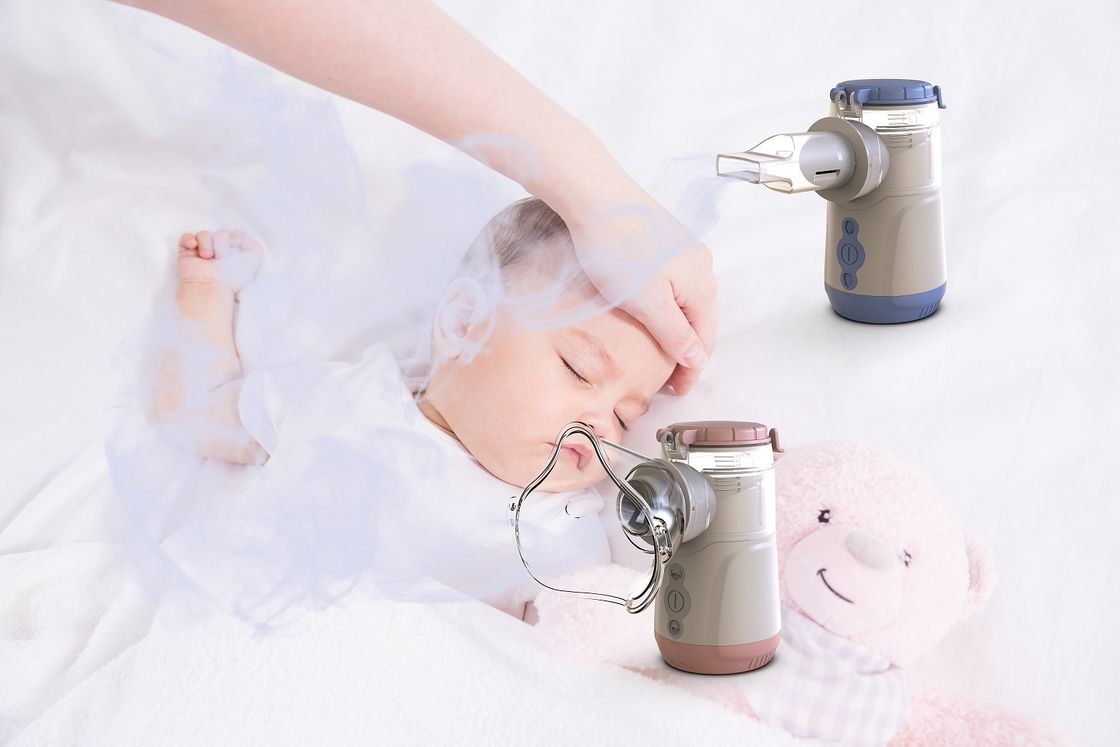 Bateria AA ou DC USB alimentado por crianças Nebulizer de malha para adultos para bronquíolos alveolares