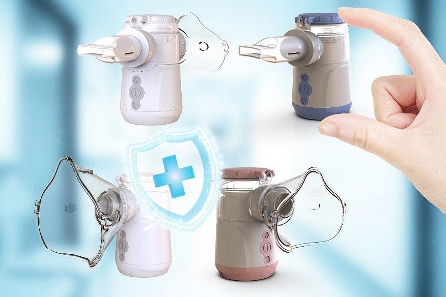 2Nebulizador de malha de tamanho de partícula de 0,0-3,3 μm com ruído baixo ≤ 35 dB