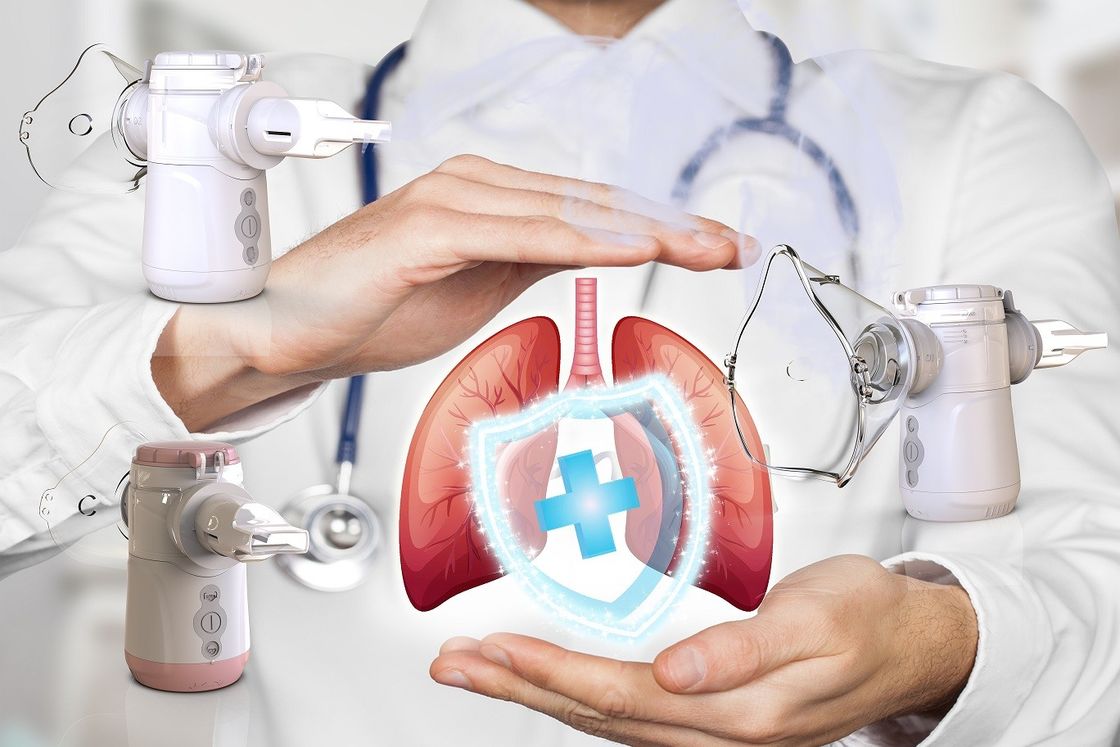 Máquina de nebulização de malha USB ou de bateria silenciosa para crianças ou adultos