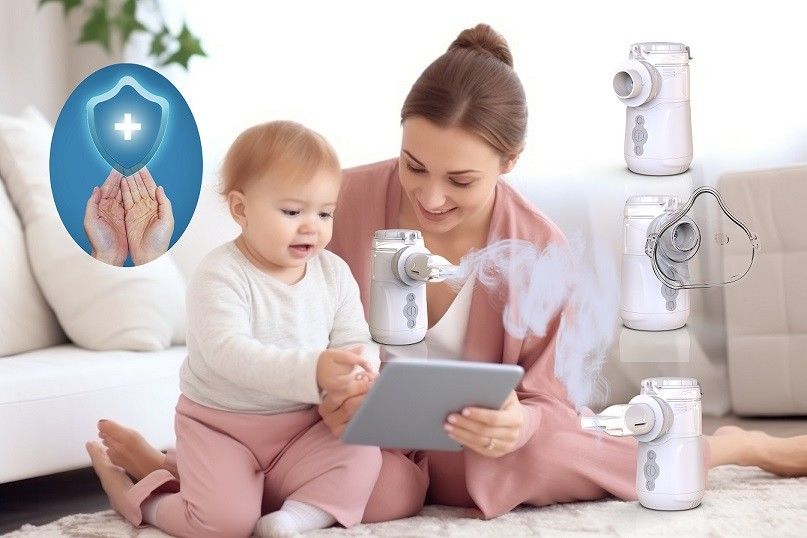 Vibrator de Membrana de Classe Médica Nebulante de Malha 1.2W Bateria ou DC